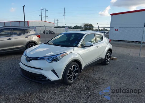 2018 Toyota C-Hr Xle Premium from USA, damaged, VIN JTNKHMBX0J1005080